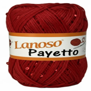Alternative view of Lanoso Payetto Pullu Cotton El Örgü İpi 50g -
