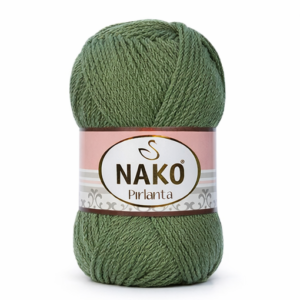 Nako Pırlanta El Örgü ipi - Yeşil 11253