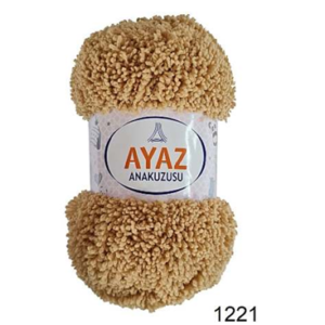 AYAZ ANAKUZUSU 100gr - Açık Kahve 1221
