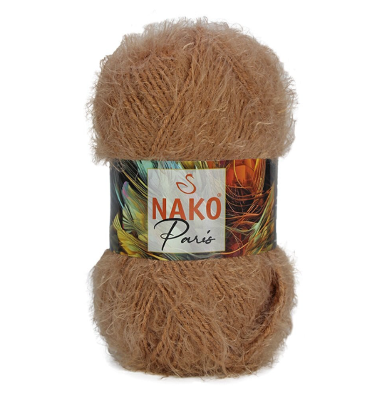 Nako Paris El Örgü İpi - Kahve 14220