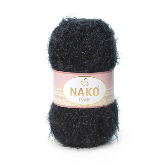 Nako Paris El Örgü İpi - Siyah 217