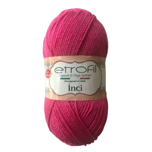Etrofil İnci El Örgü ipi 100g - Şeker Pembe - 73041