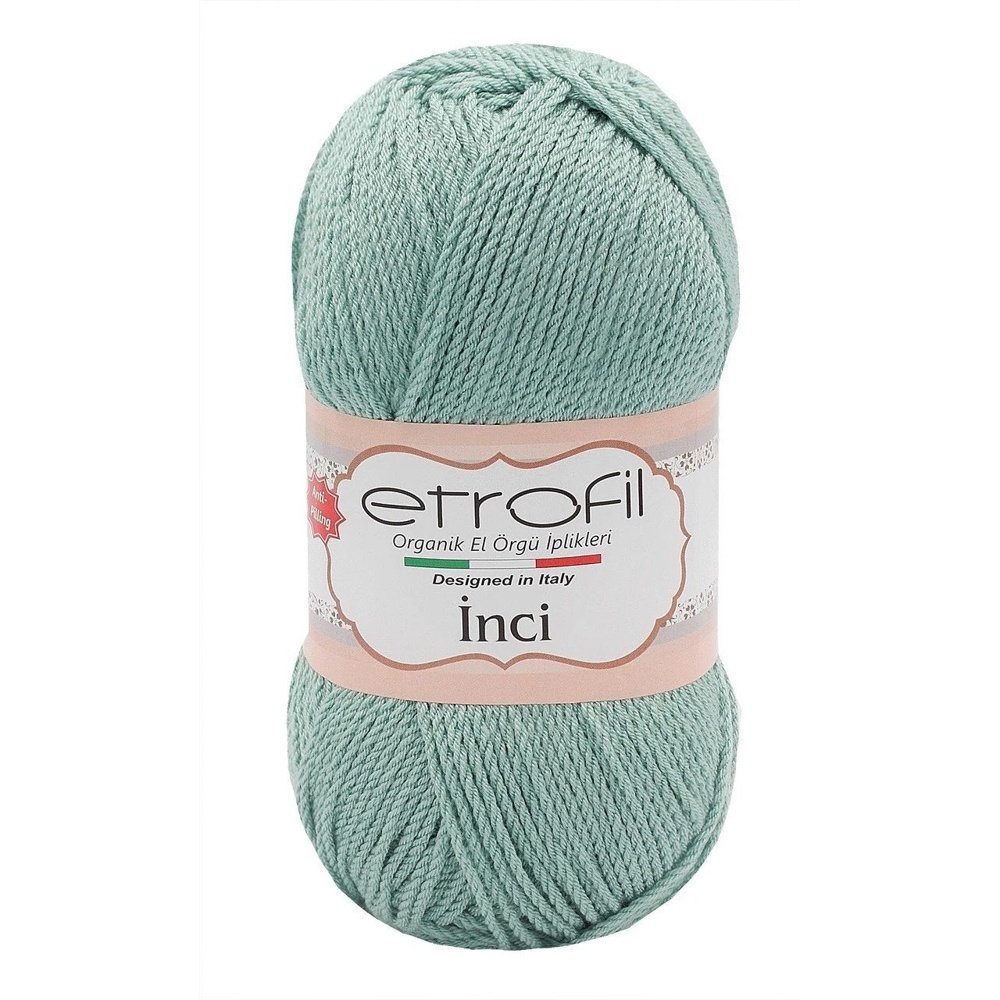 Etrofil İnci El Örgü ipi 100g - Su Yeşili - 74021