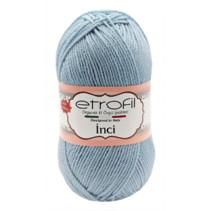 Etrofil İnci El Örgü ipi 100g - Açık Mavi - 75060