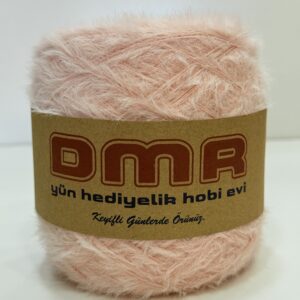 Tavşan Tüyü ip El Örgü ipi  200g Somon