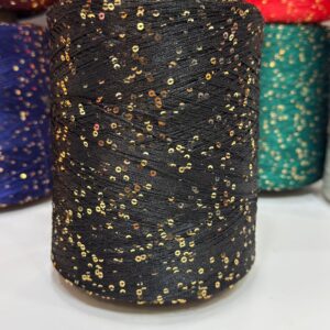 Pullu Örgü İpi 100g - Siyah