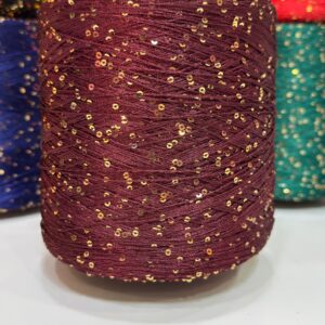 Pullu Örgü İpi 100g - Bordo