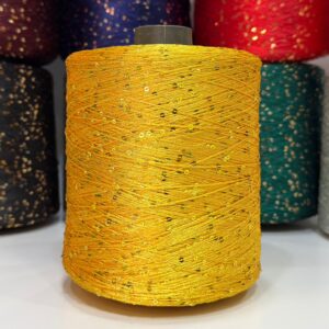 Pullu Örgü İpi 100g - Sarı