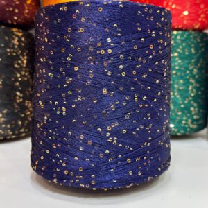 Pullu Örgü İpi 100g - Lacivert