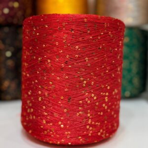 Pullu Örgü İpi 100g - Kırmızı