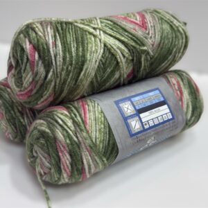 İhraç Fazlası Amerikan Sarım El Örgü İpi - Ebruli