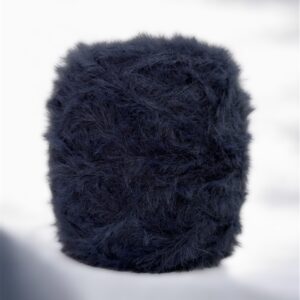 Alternative view of Tavşan Tüyü ip El Örgü ipi  200g İndigo