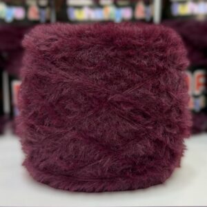 Tavşan Tüyü ip El Örgü ipi  200g Bordo