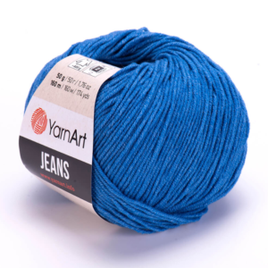 YarnArt Jeans  Cotton Örgü ipi 50g - K Mavi 16