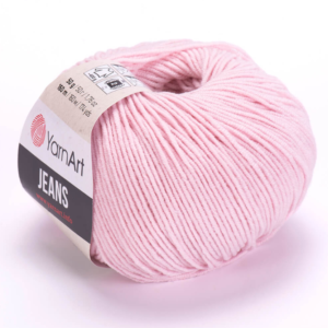 YarnArt Jeans  Cotton Örgü ipi 50g - Açık Pembe 18
