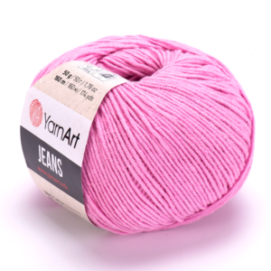 YarnArt Jeans  Cotton Örgü ipi 50g - pudra Pembe 20