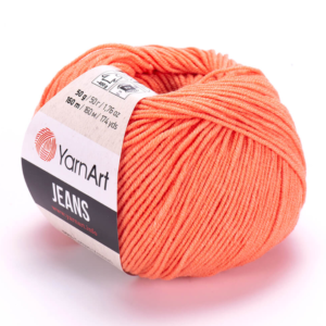 YarnArt Jeans  Cotton Örgü ipi 50g - Turuncu 23