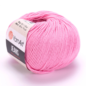 YarnArt Jeans  Cotton Örgü ipi 50g - Pembe 36
