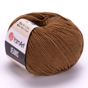YarnArt Jeans  Cotton Örgü ipi 50g - Kahve 40