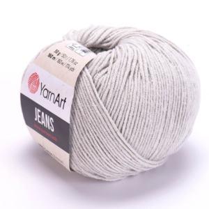 YarnArt Jeans  Cotton Örgü ipi 50g - Açık Gri 49