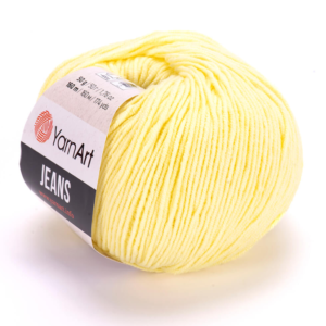 YarnArt Jeans  Cotton Örgü ipi 50g - A Sarı 67
