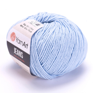 YarnArt Jeans  Cotton Örgü ipi 50g - Bebe Mavi 75