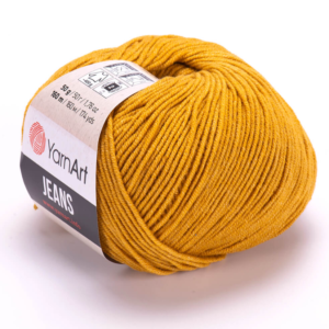 YarnArt Jeans  Cotton Örgü ipi 50g - Hardal 84