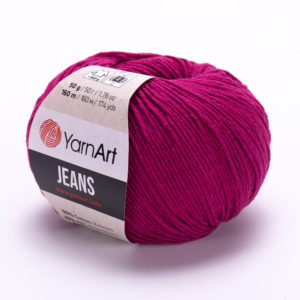 YarnArt Jeans  Cotton Örgü ipi 50g - Mürdüm 91