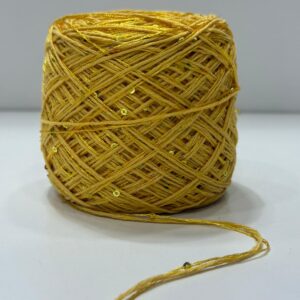 Pullu Koton El Örgü İpi 100gr - Sarı