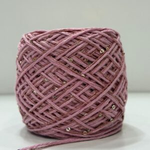 Pullu Koton El Örgü İpi 100gr - Pembe