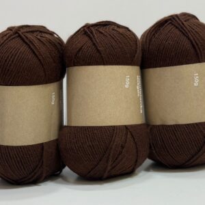 Yarn Bee  Low Piiling  İhraç Fazlası El Örgü İpi 450gr - Kahverengi